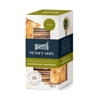 Peter’s Yard Oregano & Olive Oil Crackers