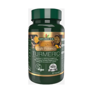 Natures Aid Turmeric Capsules