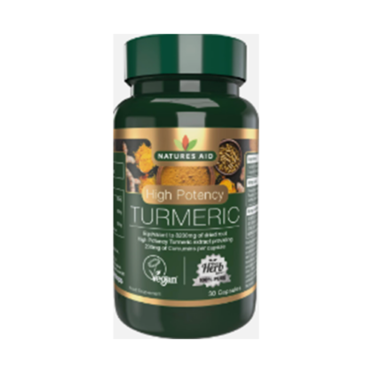 Natures Aid Turmeric Capsules