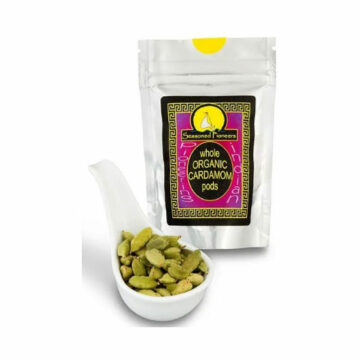 Seasoned Pioneers Cardamom Pods Whole Organic