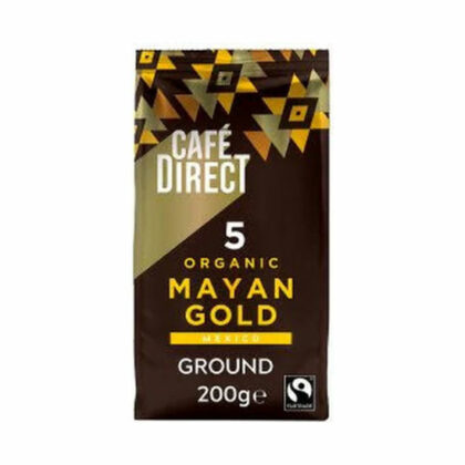 Cafe Direct Mayan Gold Ground Coffee Organic 200g
