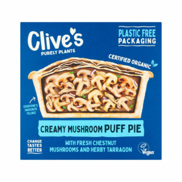 Clive’s Creamy Mushroom Puff Pie Organic