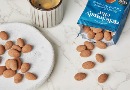 Deliciously Ella Salted Chocolate Dipped Almonds