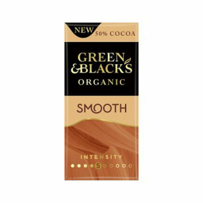 Green & Black’s Smooth 50% Cocoa Chocolate Organic 90g