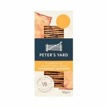 Peter’s Yard Pumpkin & Sunflower Seed Crackers