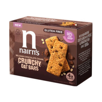 Nairn’s Chocolate Crunchy Oat Bars