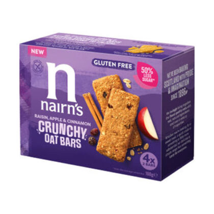 Nairn’s  Raisin, Apple & Cinnamon  Crunchy Oat Bars