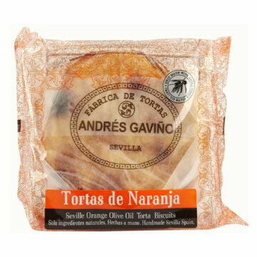 Fabrica De Tortas Andres Gavino Seville Sweet Orange Olive Oil Biscuits 180g