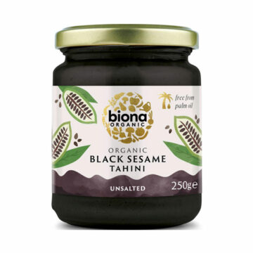 Biona Black Sesame Tahini Unsalted Organic