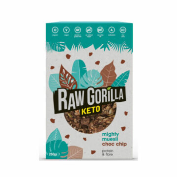 Raw Gorilla Keto Chocolate Chip Mighty Muesli Protein & Fibre