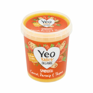 Yeo Valley Smooth Carrot Parsnip & Thyme Fresh Soup Organic