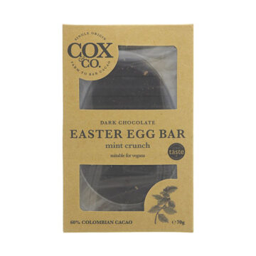 Cox Dark Chocolate Mint Crunch Flat Egg 70g