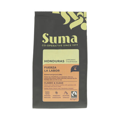 Suma Honduras Ground Coffee Organic Fairtrade 227g