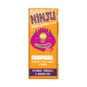 Ninju Tropical Juice + Fruit & Vitamins