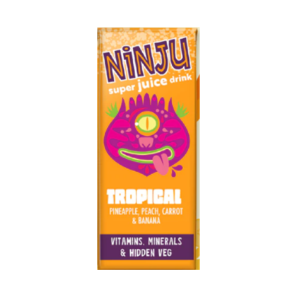 Ninju Tropical Juice + Fruit & Vitamins