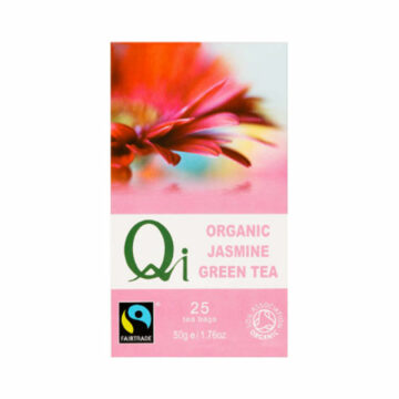 Qi Jasmine Green Teabags Organic 25 bags