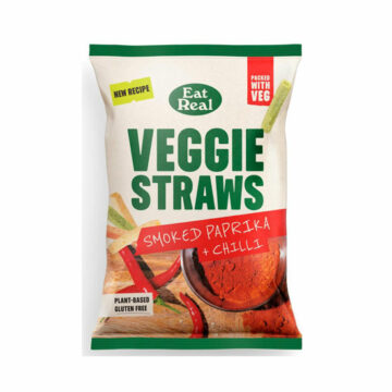 Eat Real Smoked Paprika and Chilli Veggie Straws 113g