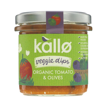 Kallo Tomato & Olives Veggie Dip Organic