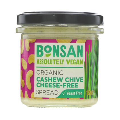 Bonsan Cashew Chive Cheese-Free Spread Organic