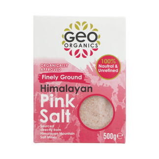 Geo Organics Finely Ground Himalayan Pink Salt 500g