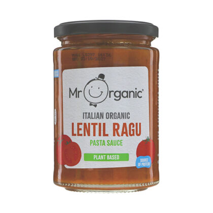 Mr Organic Lentil Ragu Pasta Sauce Organic 350g