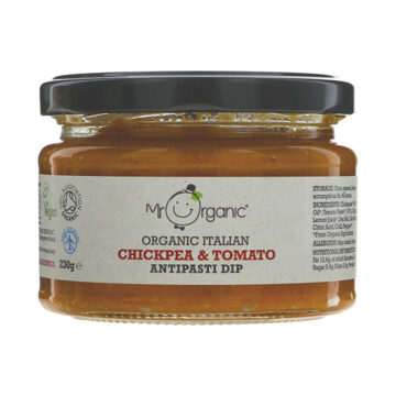 Mr Organic Italian Chickpea & Tomato Dip Organic