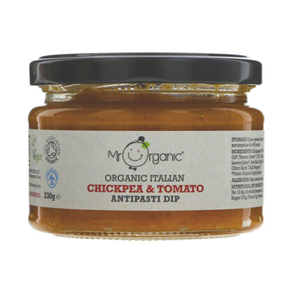 Mr Organic Italian Chickpea & Tomato Dip Organic