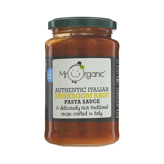 Mr Organic Mushroom Ragu Pasta Sauce Organic 350g