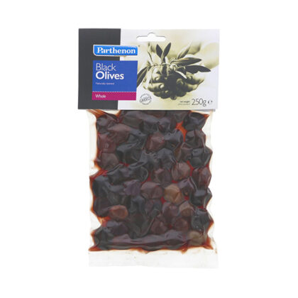 Parthenon Black Olives 250g