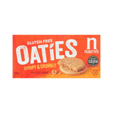 Nairn’s Oaties Syrup Biscuits Gluten Free