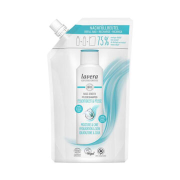 Lavera Basis Sensitiv Moisture & Care Shampoo Refill Bag 500ml