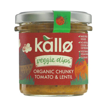 Kallo Chunky Tomato & Lentil Dip