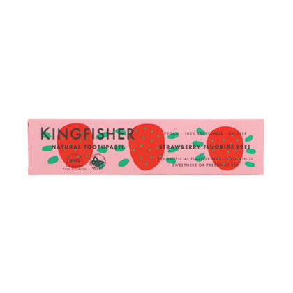 Kingfisher Fluoride Free Strawberry Toothpaste