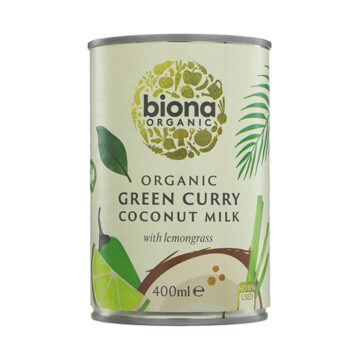 Biona Green Curry Coconut Milk Organic 400ml