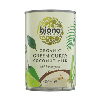 Biona Green Curry Coconut Milk Organic 400ml