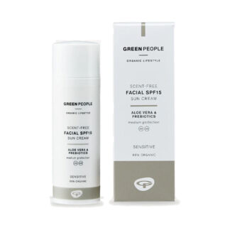 Green People Scent Free Facial SPF15 Sun Cream