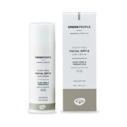 Green People Scent Free Facial SPF15 Sun Cream