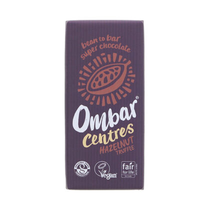 Ombar Centres Hazelnut Truffle Organic 70g