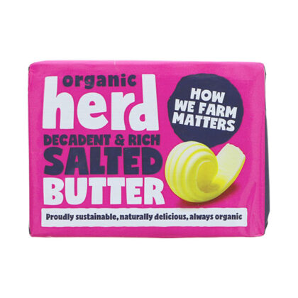 Organic Herd Decadent & Rich Salted Butter 250g