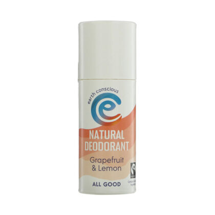 Earth Conscious Grapefruit & Lemon Natural Deodorant