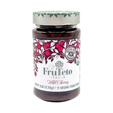 FruTeto Italia Wild Cherry Organic Fruit Spread 250g