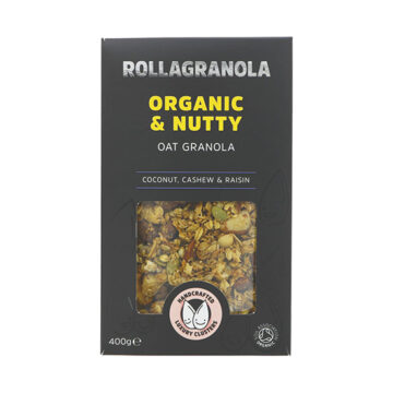 Rollagranola Organic & Nutty Oat Granola 400g
