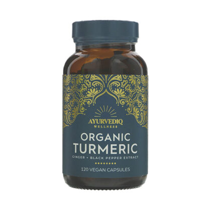 Ayurvediq Turmeric Organic 120 Capsules