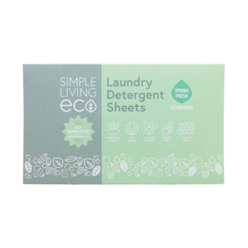 Simple Living Eco Laundry Detergent Sheets Spring Fresh