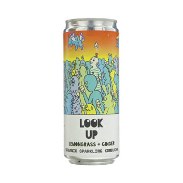 Counter Culture Look Up Lemongrass & Ginger Organic Kombucha