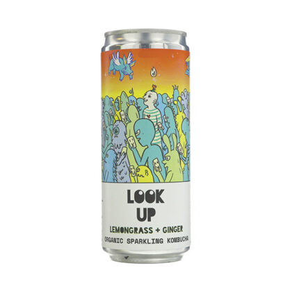 Counter Culture Look Up Lemongrass & Ginger Organic Kombucha