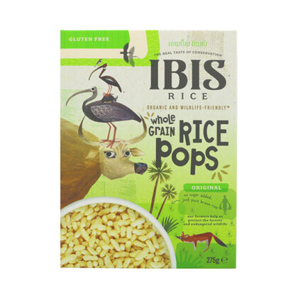 Ibis Whole Grain Rice Pops Original 275g