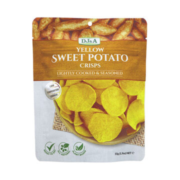 DJ&A Yellow Sweet Potato Crisps 55g