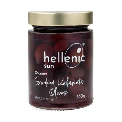 Hellenic Sun Smoked Kalamata Olives 330g