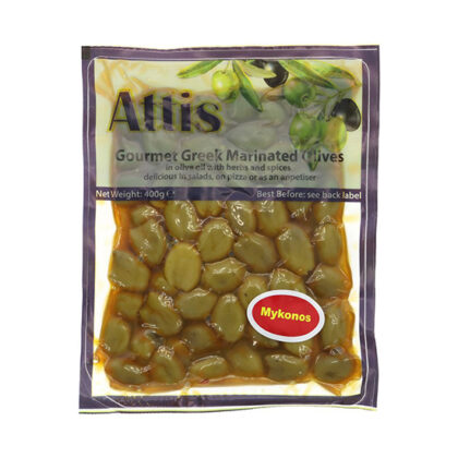 Attis Mykonos Gourmet Greek Marinated Olives 400g